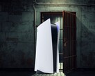 La consola PS5 se muestra en una celda