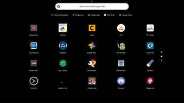 Tanto las aplicaciones de Chrome OS como las de Android funcionan como se esperaba.