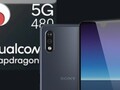 Se ha informado de que el próximo Xperia Compact tendrá una pantalla de 5,5 pulgadas. (Fuente de la imagen: Qualcomm/OnLeaks+Voice - editado)