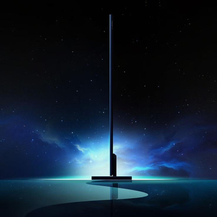 El televisor TCL Q10M Ultra se describe como un modelo ultrafino. (Fuente de la imagen: JD.com)