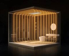 El nuevo calentador inteligente para el cuarto de baño Mijia P1 de Xiaomi.