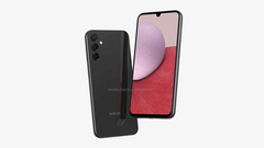 El Galaxy A14 se imagina como un clon asequible del S23 en una nueva filtración. (Fuente: OnLeaks x GizNext)