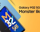 El último teléfono 5G Galaxy de la serie M. (Fuente: Samsung)
