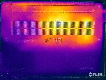 Prueba de tensión de temperaturas superficiales (abajo)