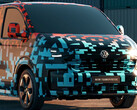 VW planea lanzar su Transporter T7 de próxima generación como un pick-up eléctrico junto a las versiones PHEV y diésel. (Fuente de la imagen: Volkswagen Alemania)