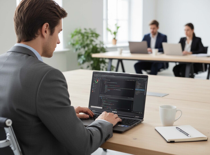 El Slimbook Executive es un portátil compacto de 14 pulgadas para usuarios centrados en la productividad (Fuente de la imagen: Slimbook)