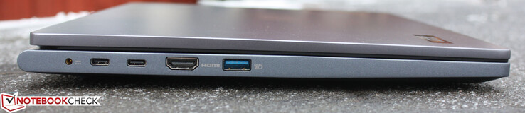 Alimentación, 2 Thunderbolt con USB-C Power Delivery (PD), HDMI, USB 3.2 Gen 2x2 20 Gbps