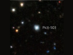 Una imagen de la estrella PicII 503