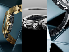 Tres nuevas imágenes nunca vistas (en la foto) del próximo Casio GMW-BZ5000 full metal squares. (Fuente de la imagen: @geesgshock en Instagram)