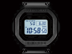 El Casio G-Shock GMW-B5000D-1 (en la imagen) viene con un sólido fondo atornillado y ha sido tratado con DLC para resistir el desgaste. (Fuente de la imagen: Casio)