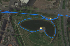 GPS Garmin 500 – parque