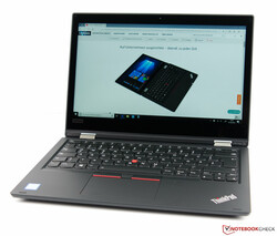 Review del Lenovo ThinkPad L390 Yoga. Dispositivo de prueba cortesía de campuspoint.de.