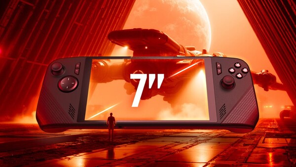 Acer Nitro Blaze Link tiene una pantalla Full HD de 7 pulgadas.