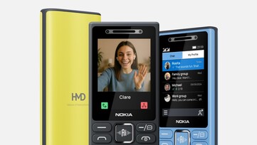 El Nokia 200 4G está disponible en negro, azul y amarillo.