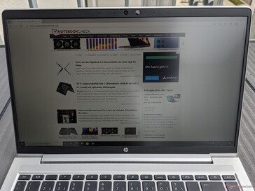Uso del HP ProBook 440 G8 en exteriores