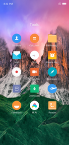 Xiaomi Mi 8 Explorer Edition - aplicaciones predeterminadas