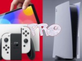 Nuevas especulaciones sobre una Nintendo Switch Pro y una PS5 Pro se han desatado gracias a un "tío". (Fuente de la imagen: Nintendo/Sony - editado)