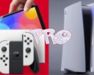 Nuevas especulaciones sobre una Nintendo Switch Pro y una PS5 Pro se han desatado gracias a un "tío". (Fuente de la imagen: Nintendo/Sony - editado)