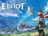 Ilustración oficial de la portada de «Las aventuras de Elliot: Los cuentos del milenio».