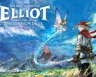 Ilustración oficial de la portada de «Las aventuras de Elliot: Los cuentos del milenio».