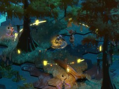 Una imagen que muestra una batalla en Stolen Realm, ahora con un 70 % de descuento.