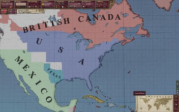 En la imagen: una captura de pantalla del juego Victoria II.