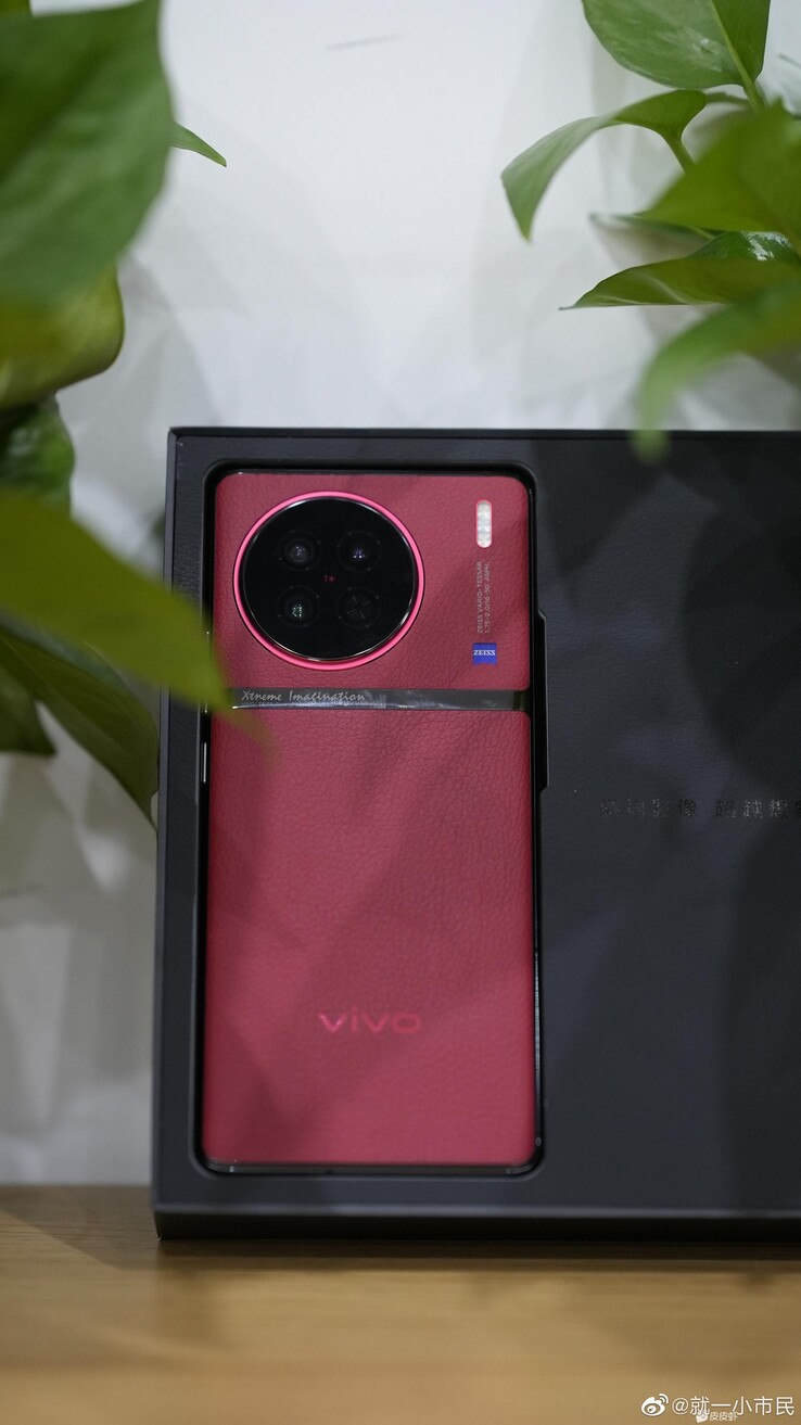 Imagen práctica del Vivo X90 (imagen vía Weibo)