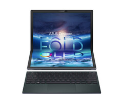 El ASUS Zenbook 17 Fold OLED es el segundo portátil del mundo con pantalla OLED flexible. (Fuente de la imagen: ASUS)