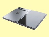 El iPhone Fold se perfila como un impresionante teléfono inteligente plegable con una pantalla interna apaisada y un pliegue apenas perceptible.