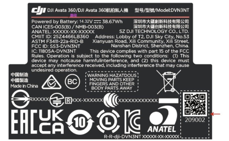 (Fuente de la imagen: FCC vía @Drones19170668)
