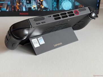 Parte superior: botones de volumen, USB-C 4.0 (40 GBit/s, DisplayPort, Power Delivery), botón de encendido