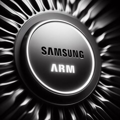 Samsung ha anunciado que trabajará con Arm para desarrollar sus CPU Cortex-X (imagen generada por DALL-E 3)