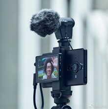 El dispositivo también parece ideal para grabar películas. (Imagen: Weibo)