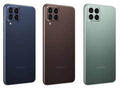 El Galaxy M33 tiene una batería de 6.000 mAh y la misma pantalla que el Galaxy M23. (Fuente de la imagen: Samsung)