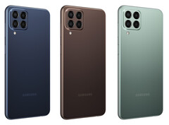 El Galaxy M33 tiene una batería de 6.000 mAh y la misma pantalla que el Galaxy M23. (Fuente de la imagen: Samsung)