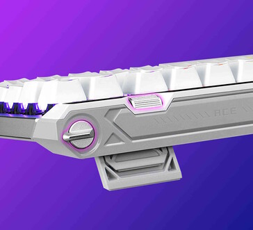 Un dial giratorio le permite ajustar la sensibilidad. (Fuente de la imagen: Asus)