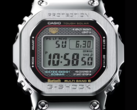 Se espera que el rumoreado reloj Casio G-Shock GMW-B5000D de la línea naranja sea similar al GMW-B5000D-1C de la línea roja (arriba). (Fuente de la imagen: Casio)