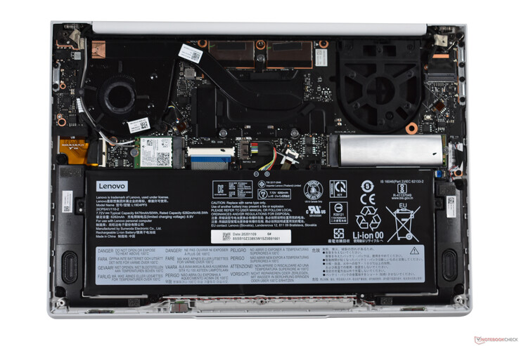 Lenovo Yoga Slim 7i Carbon: Interior