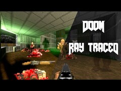 Ya está disponible un mod del juego de los 90 Doom con trazado de rutas. (Fuente de la imagen: Sultim-t vía GitHub)