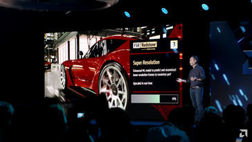 FSR Redstone también trae la Superresolución basada en ML. (Fuente de la imagen: AMD)