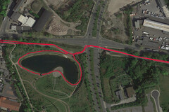 Prueba de GPS: Garmin Edge 500 - Circunnavegar alrededor de un lago