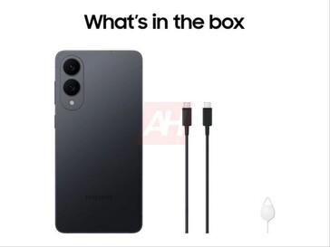 Galaxy Imagen filtrada del producto S25 Edge que muestra lo que se incluye en la caja. (Fuente de la imagen: Android Headlines)