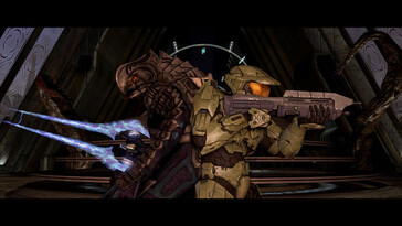 En la imagen: Una captura de pantalla de juego de Halo: The Master Chief Collection (Halo 3).