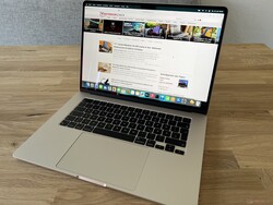 En revisión: Apple Macbook Air 15 M2. Dispositivo de prueba proporcionado por Apple Alemania.