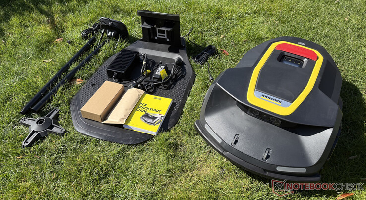 Volumen de suministro del robot cortacésped RTK Kärcher RCX 6
