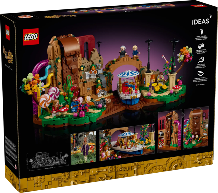 Una imagen que muestra la caja del nuevo set de LEGO. (Fuente de la imagen: LEGO) 