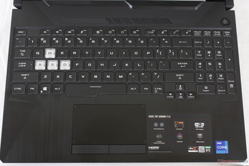La disposición del teclado ha cambiado con respecto a la antigua serie FX505