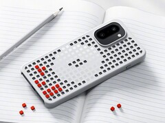 La funda magnética con patrón de agujeros del OnePlus Ace 6T añadirá compatibilidad con accesorios magnéticos. (Fuente de la imagen: OnePlus)