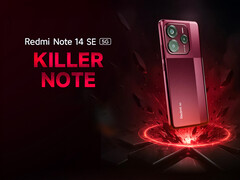El Redmi Note 14 SE contará con el Dimensity 7025 Ultra. En la imagen: una foto promocional del teléfono de gama media. (Fuente de la imagen: Xiaomi)
