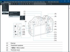 Sumatra PDF Reader 3.5.1 en modo oscuro (Fuente: Propia)